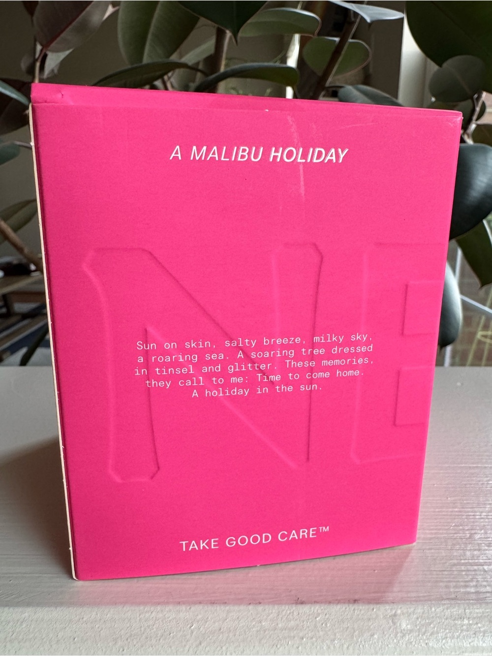 Nette x @BarbieStyle A Malibu Holiday Scented Candle Star Jasmine Coconut Water